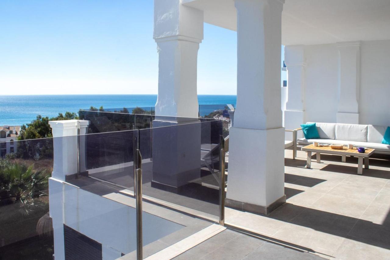 Luxury Apartment Stunning Seaview Bs 3104 Manilva Exteriér fotografie